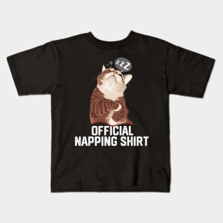 official napping shirt Kids T-Shirt